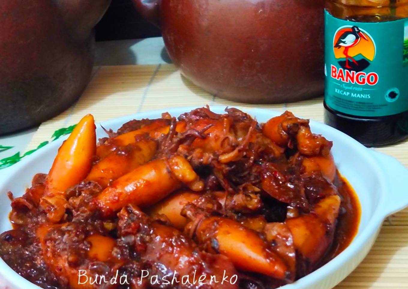 Cumi Kecap Pedas Gurih