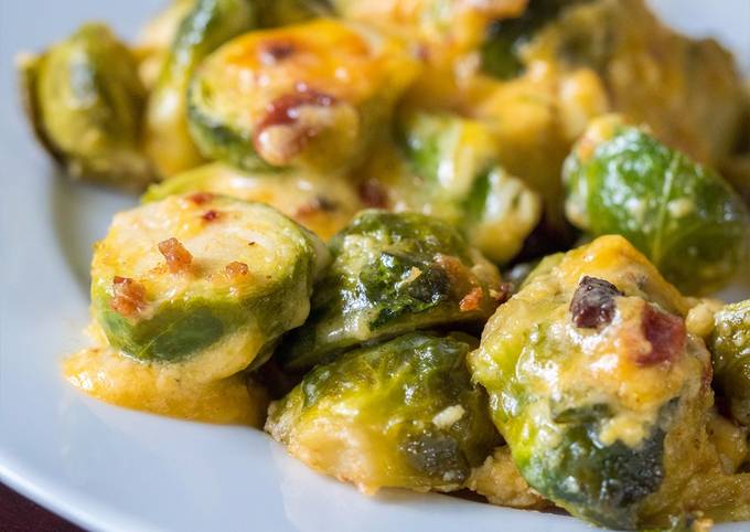 Simple Way to Make Perfect Brussels Sprouts Gratin