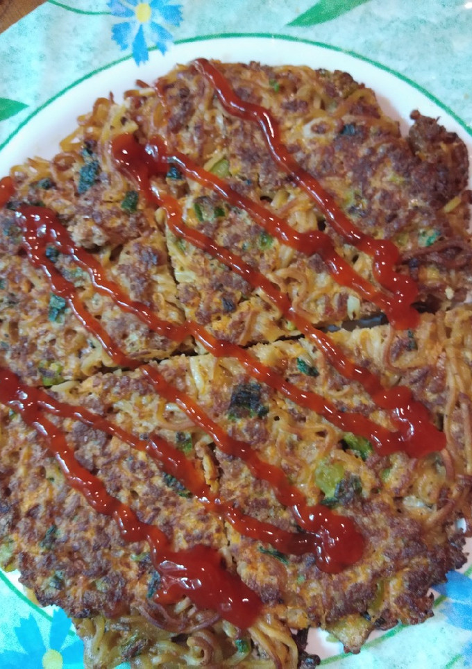 Foto resep Martabak mie daging