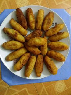 Hình của món Khoai lang kén.