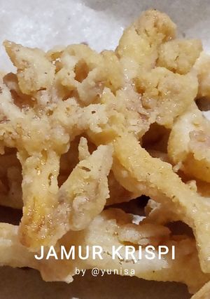 Foto resep Jamur🍄 krispi
