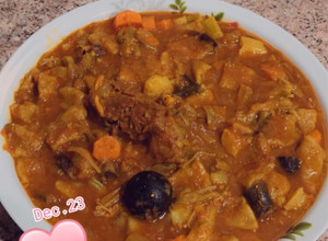 صورة لوصفة مرقوق لحم بالقدر الكهربائي