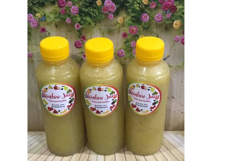 Resep Diet Juice Jackfruit Kiwi Melon Orange, Enak Banget