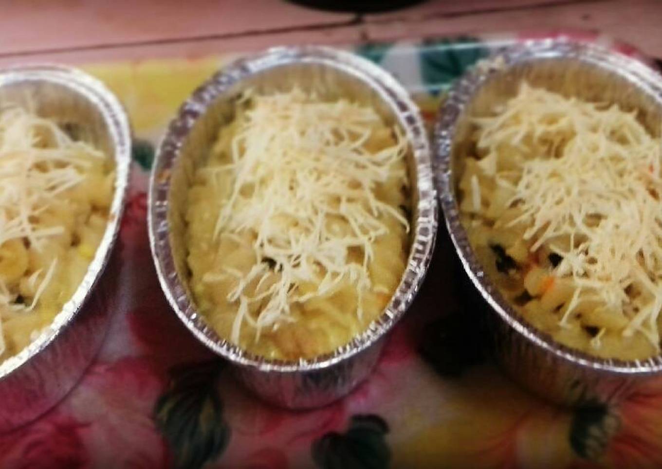 Macaroni schotel keju