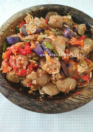 Foto resep Sambel Terong Pete Teri