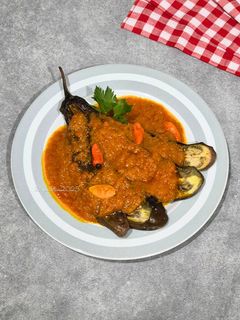 Foto resep Pecak Terong Bakar