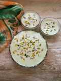 Broken rice custard phirni