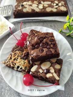 Foto resep Fudgy Brownies Shiny Crust