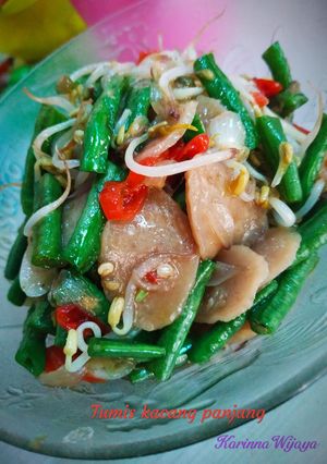 Foto resep Tumis kacang panjang