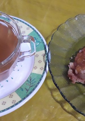 Una foto de Te de manzana con canela
