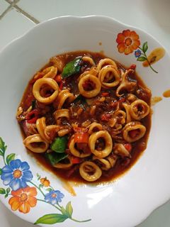 Foto resep Cumi asam manis pedas