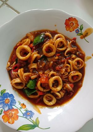 Foto resep Cumi asam manis pedas