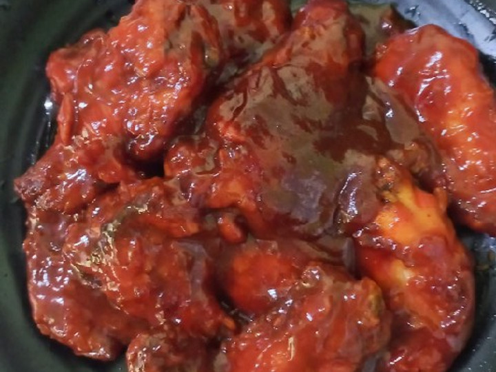 Resep Spicy Chiken Wings Anti Gagal