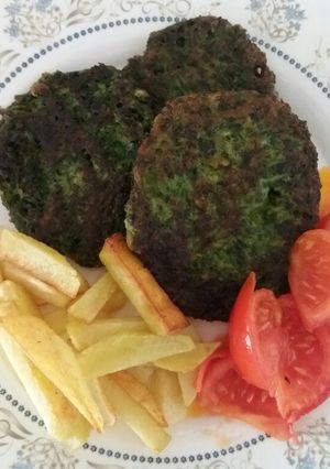 عکسی از دستور کوکو سبزی خوشمزه