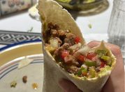 Una foto de burritos fáciles