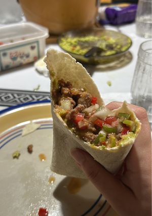 Una foto de Burritos fáciles