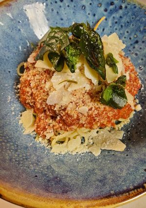 A picture of Vegetarian/Vegan Bolognese.