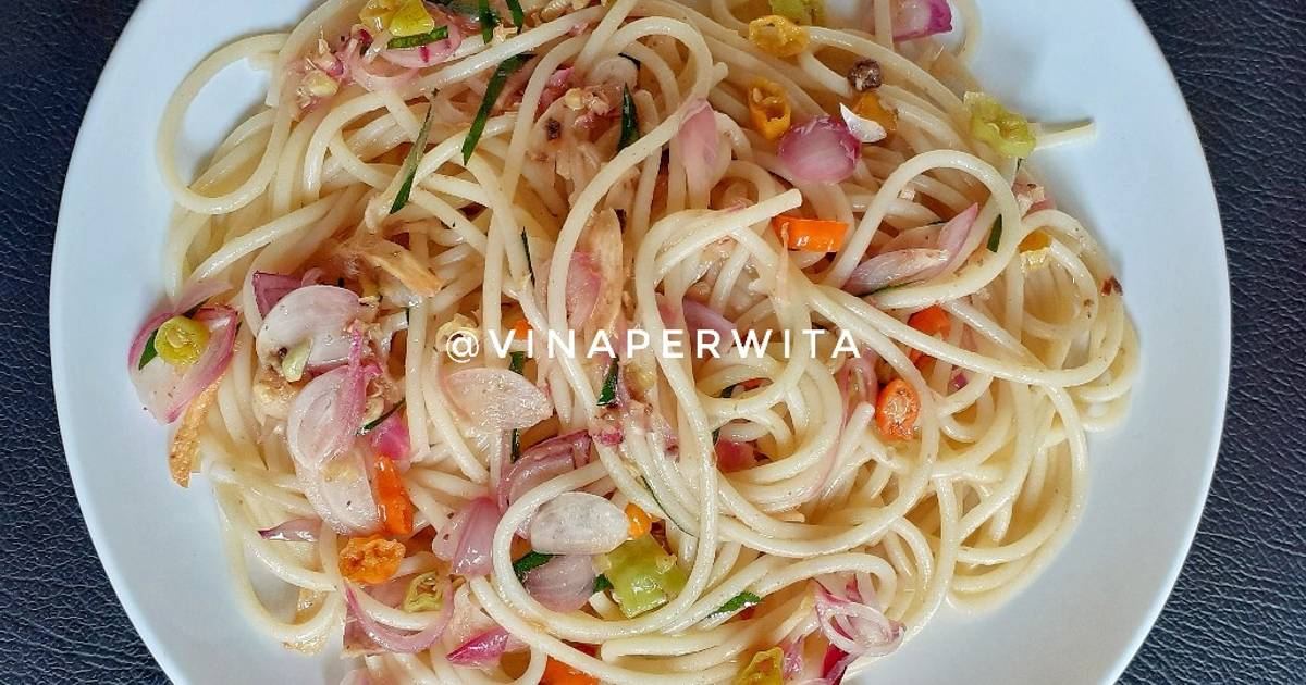 51 resep spageti sambal matah enak dan sederhana - Cookpad