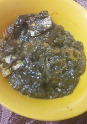 A picture of Shalgam Palak.