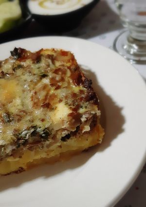 Une photo de Gratin poulet/pommes de terre