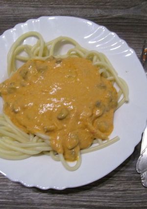 Tejfölös szívpörkölt recept fotója