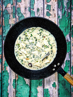 A picture of Methi Matar Paneer Malai.