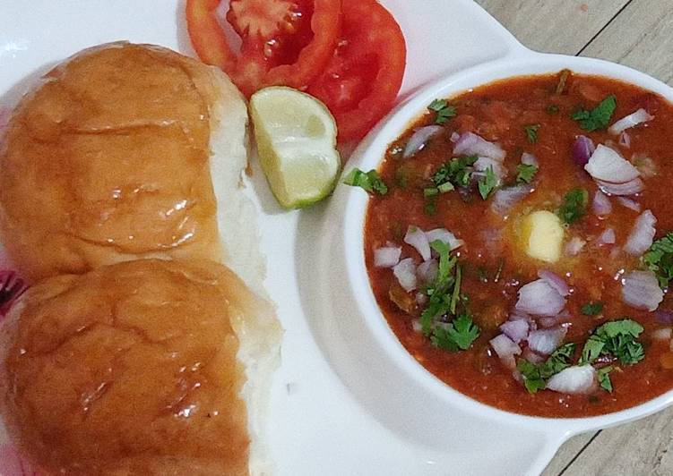 MAKE ADDICT!  How to Make Perfect Pav Bhaji Recipe Without food Colour