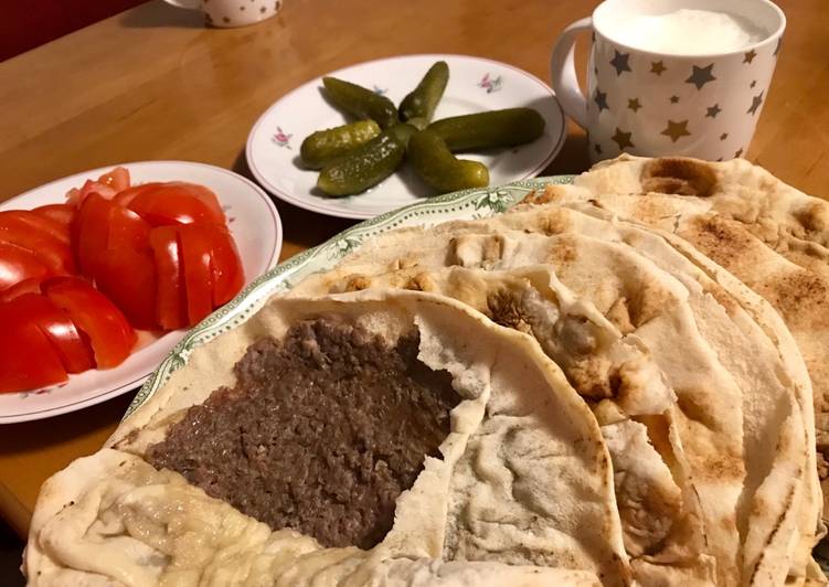 مارينا (سندويش لحم) وجبة على السريع 😋
