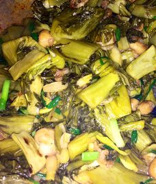 lòng già xào dưa