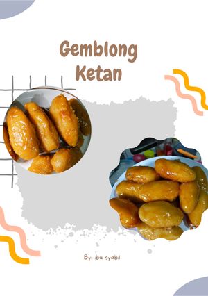 Foto resep Gemblong Ketan Empuk