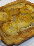 Französischer Toast mit Banane