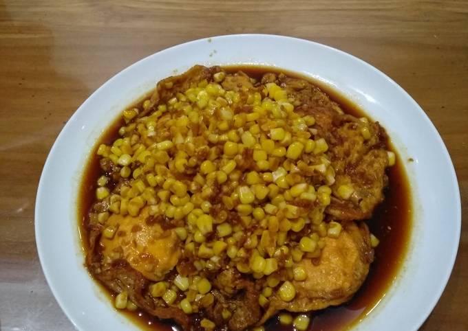 Resep: Telor masak jagung Bunda Pasti Bisa