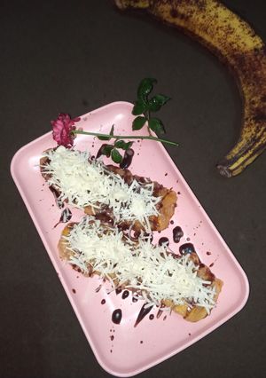 Foto resep Pisang geprek ala kobe