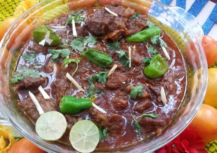 Mutton kyola karahai