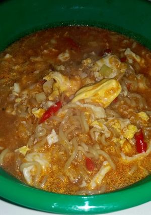 Foto resep Mi kuah pedas