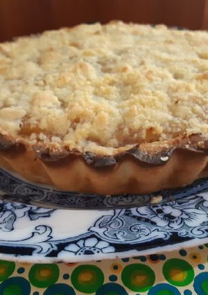 Una foto de Tarta de manzanas con crumble
