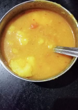 आलू टमाटर की सब्जी(ALOO TAMATAR K SABZI RECIE IN HINDI) रेसिपी मुख्य फोटो