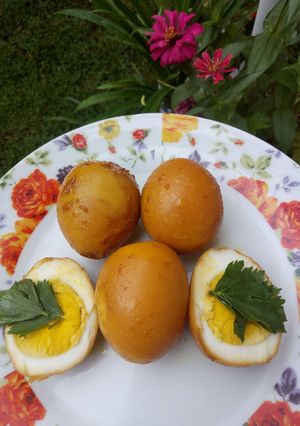 Foto resep Telur masak kecap so simple （semur telur）