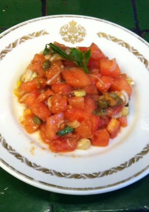 Una foto de Tártara de tomate ©