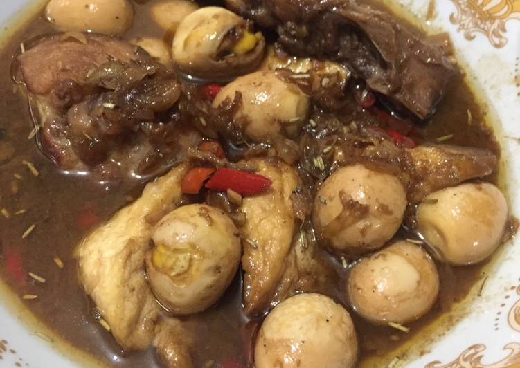 Resep Mixed Chicken Adobo 🇵🇭 Anti Gagal
