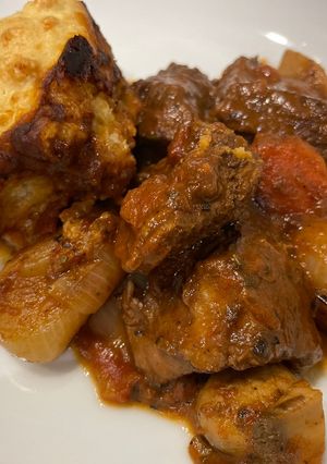 A picture of Stifado.