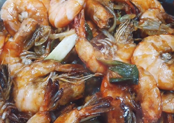 Recipe: Appetizing Udang Goreng Mentega