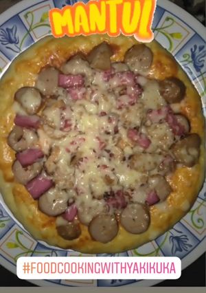 Foto resep Pitzza teflon rumahan simpel