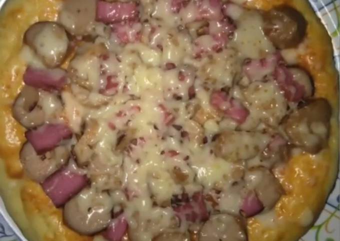 Resep Pitzza teflon rumahan simpel, Lezat