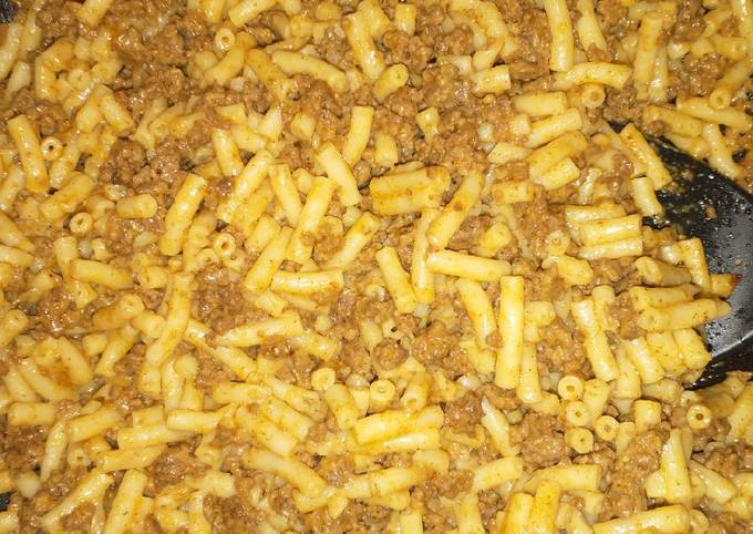 Recipe of Super Quick Homemade Taco Mac&#39; n cheese