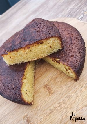Une photo de Gâteau à la semoule et au citron