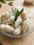 Kue Getas Tepung (ketan dan beras) dibalut gula