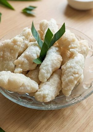 Foto resep Kue Getas Tepung (ketan dan beras) dibalut gula