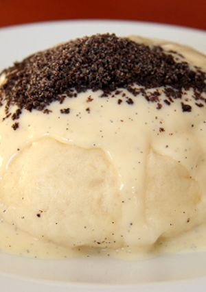 Gőzgombóc recept (Germknödel) recept fotója