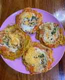 Potato egg Pancake